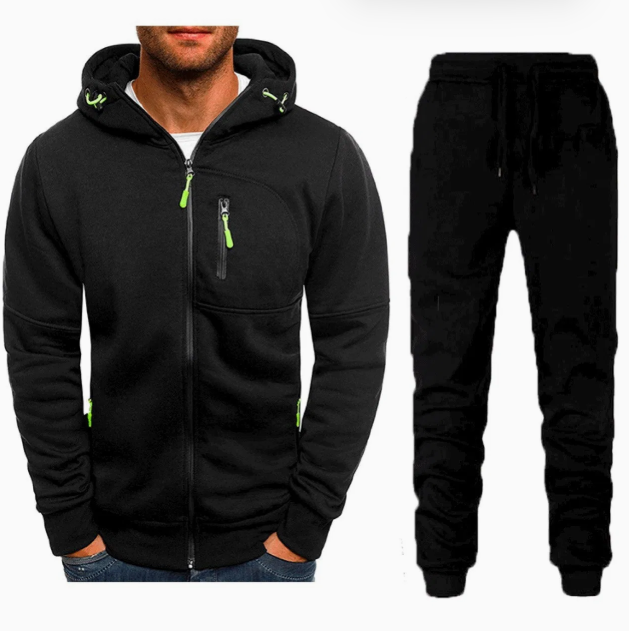 Men's Running Hooded Cardigan